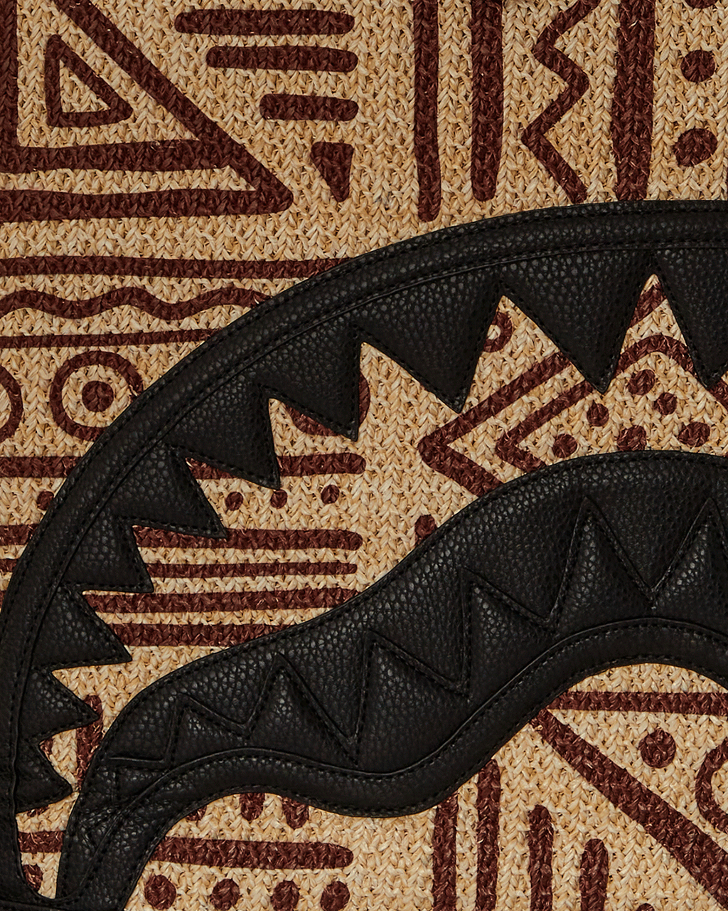 A.I. PALM MIRAGE SHARK LUXE BEACH TOTE