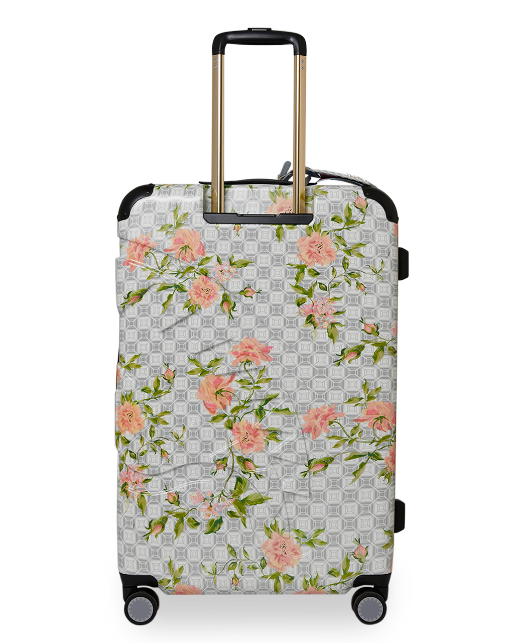 A.I. AFRICAN INTELLIGENCE ELEGANT ENERGY SHARKITECTURE FULL SIZE LUGGAGE - SANDFLOWER COLLAB