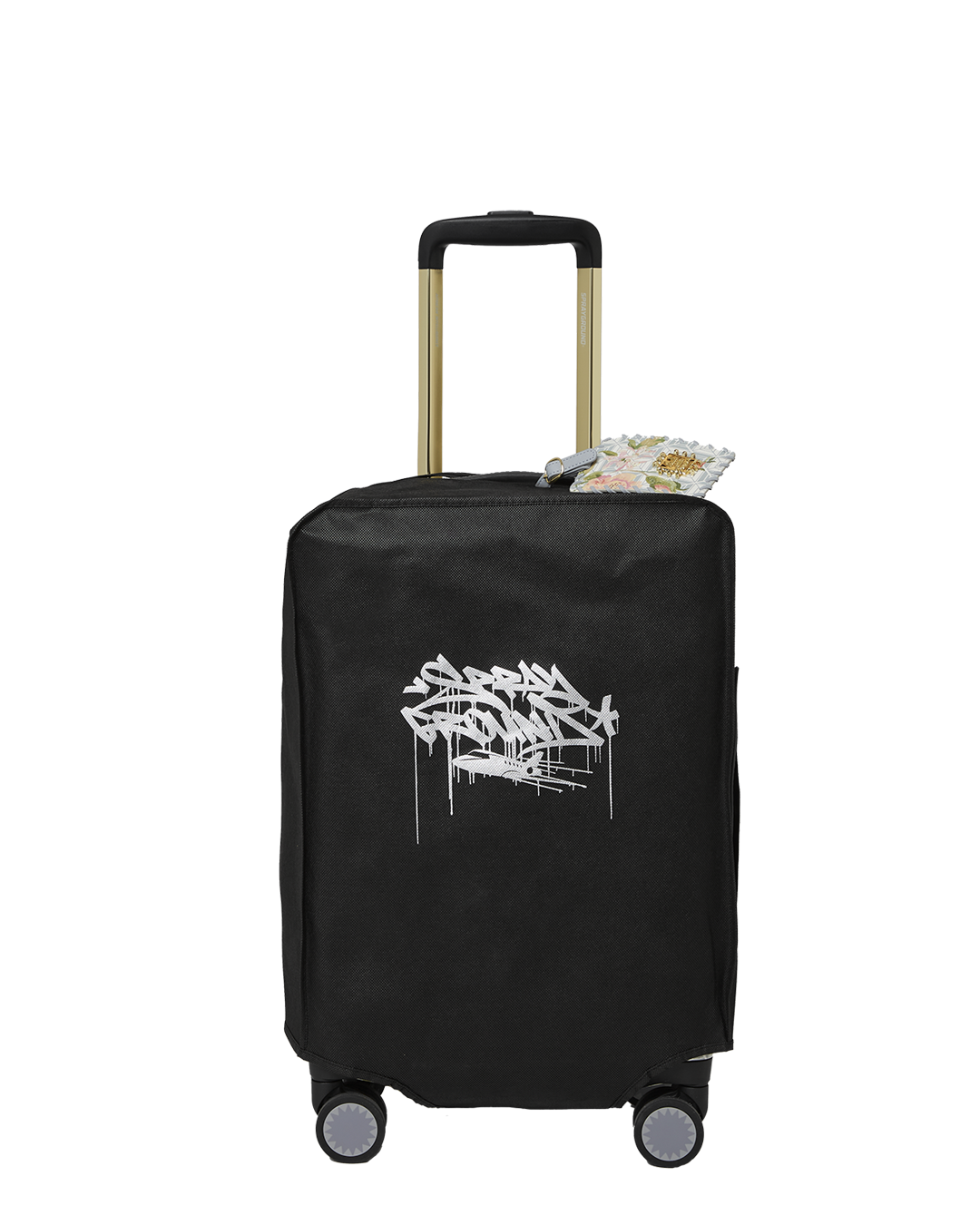 A.I. AFRICAN INTELLIGENCE ELEGANT ENERGY SHARKITECTURE CARRY-ON LUGGAGE - SANDFLOWER COLLAB